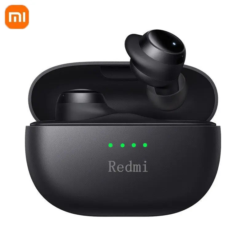 Auricolari in-ear Xiaomi Redmi Bluetooth 5.2 con mini custodia di ricarica, cuffie sportive impermeabili