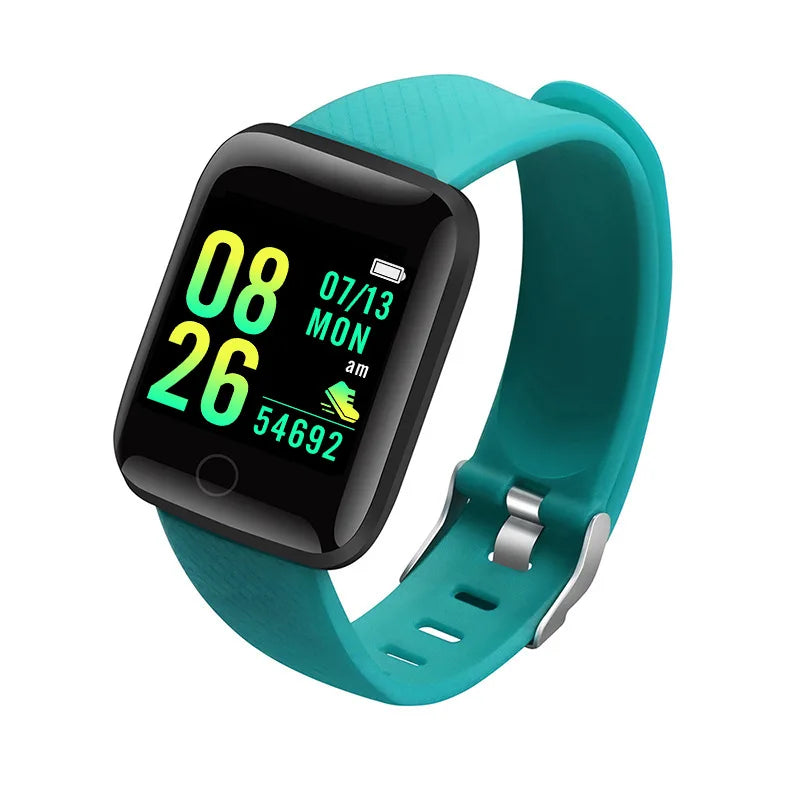 Smartwatch Y68 Fitness Tracker con Notifiche Messaggi - Orologio Intelligente per Android iOS Uomo Donna Sport