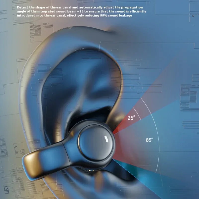 Auricolari Xiaomi M47 Bluetooth 5.3 a Conduzione Ossea con Display Batteria e Riduzione Rumore HiFi