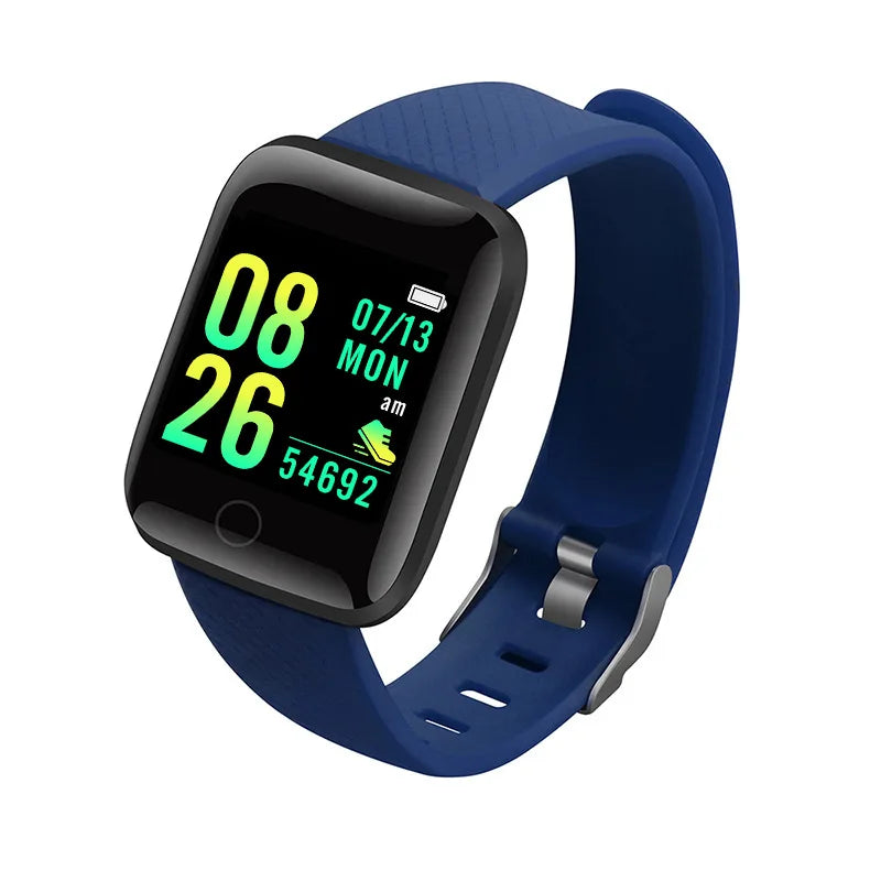 Smartwatch Y68 Fitness Tracker con Notifiche Messaggi - Orologio Intelligente per Android iOS Uomo Donna Sport