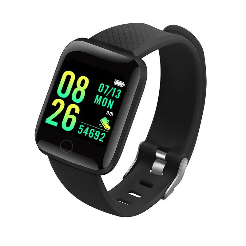 Smartwatch Y68 Fitness Tracker con Notifiche Messaggi - Orologio Intelligente per Android iOS Uomo Donna Sport