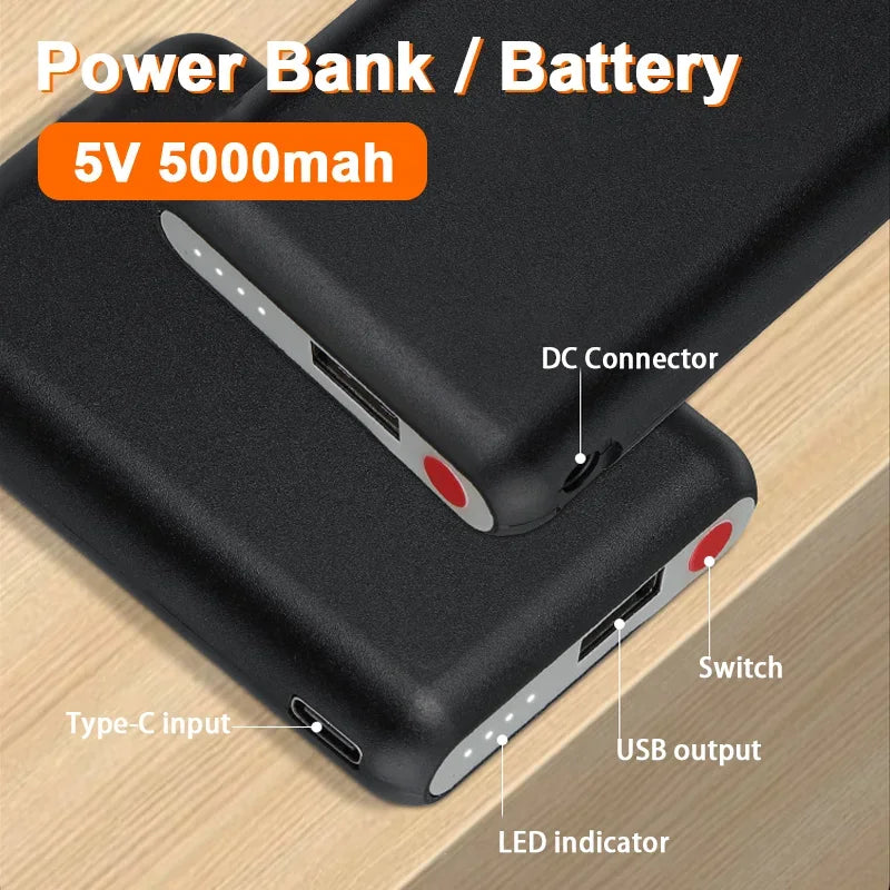 Power Bank Batteria 5V 5000mAh Ricaricabile