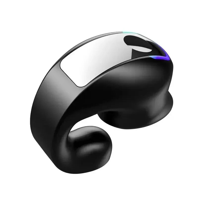 Cuffia Bluetooth Clip On Monaurale In-Ear Motion Stereo a Conduzione Ossea Gd28 Cuffia Wireless Mini Monaurale TWS