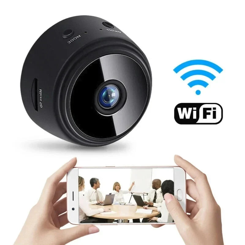 A9 Mini Telecamera WiFi Registratore Video Wireless Telecamera di Sicurezza Telecamera Smart Home per Monitoraggio di Bambini e Animali Domestici
