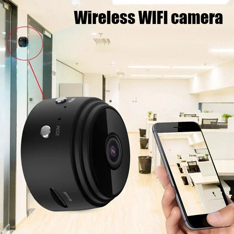 A9 Mini Telecamera WiFi Registratore Video Wireless Telecamera di Sicurezza Telecamera Smart Home per Monitoraggio di Bambini e Animali Domestici