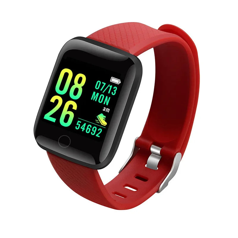 Smartwatch Y68 Fitness Tracker con Notifiche Messaggi - Orologio Intelligente per Android iOS Uomo Donna Sport